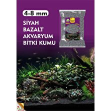 Ls Botanik Siyah Bazalt Akvaryum ve Bitki Kumu 4-8 mm 3,5 Kğ