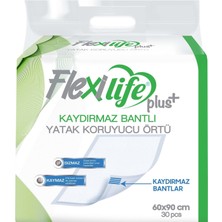 Flexi Life Hasta Alt Açma Yatak Koruyucu Örtü 60*90 Cm 150 Adet Kaydırmaz