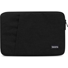 Baona Baona Laptop Liner Çanta Koruyucu Kapak, Boyutu: 15.6 Inç (Siyah) (Yurt Dışından)