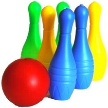 Gül Toys Gl1 Bowling Seti Eğitici Eğlendirici Plastik Bowling Oyunu Seti