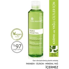 Yves Rocher Sebo Vegetal - Yağ Dengeleyici, Arındırıcı Tonik Etkili Temizleme Suyu - 200ML