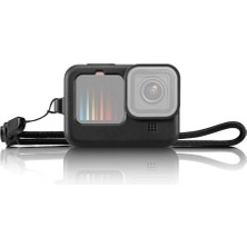 Ayex Hero 9 Silikon Kılıf Gopro Hero 9 Uyumlu