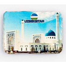 Dünyadan Hediyeler Özbekistan Registan Meydanı Kırık Magnet