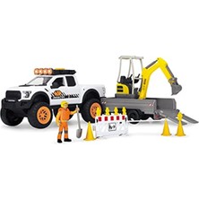 Dickie Toys Playlife Road Construction Yol Yapım Inşaat Seti - 203838004  Pedallı A