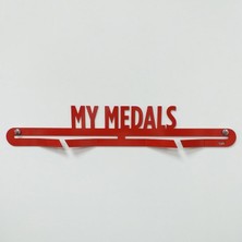 Gymo Medal Wall Madalya Askısı My Medals Kırmızı