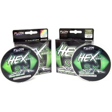 Fujin Hex Braid 8x 300MT Multicolor Pe Ip Misina