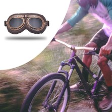 Baosity Motosiklet Gözlük Gözlük Uçan Gözlük Motocross Utv Sürme Bisiklet Gri Için (Yurt Dışından)