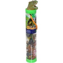 Silindir Kutuda Dinazor Hayvan Seti