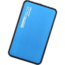 Flameer 2.5''sata Harici Sabit Sürücü HDD / SSD Muhafaza Saklama Kutusu Usb3.0 Pc # 1 Mavi (Yurt Dışından)