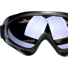 Baosity Kar Sporları Kayak Goggles Anti-Sis Snowboard Gözlük Uv Koruma Siyah + Gri (Yurt Dışından)