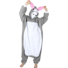 Yüsü Yetişkin Kigurumi Tavşan Kostümü