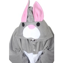 Yüsü Yetişkin Kigurumi Tavşan Kostümü