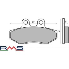 Işıklar Rms 2720 Organik Fren Balatası