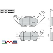 Işıklar Rms 3290 Organik Fren Balatası