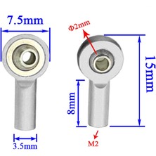 Lovoski 10X Top Başkanı Toka Kravat Çubuk Uç 1/10 Rc Araba Için Parçaları Değiştir Dıy Silver Accs (Yurt Dışından)