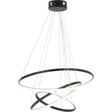 Dekorluna Darcy Siyah Modern LED Avize