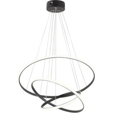 Dekorluna Darcy Siyah Modern LED Avize