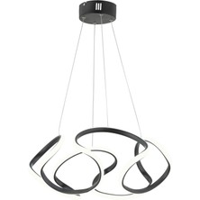 Dekorluna Honos Siyah Modern LED Avize