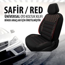 Nice Shop Opel Astra J Uyumlu Koltuk Kılıfı Crystal Serisi - Kırmızı