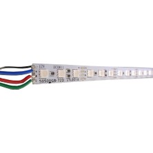 Dora Led Alüminyum Kasa Lı 5730 Ledli Çubuk LED Bar Yeşil-Opak-1 Amper PLASTIK-50CM