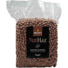 Nuthaz Naturel Çiğ Iç Fındık 5 kg Vakum Paket