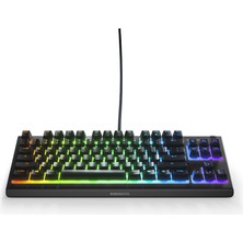 Steelseries Apex 3 Tkl Gaming Klavye - 8 Bölge Rgb Aydınlatma - IP32 Suya ve Toza Dayanıklılık - Türkçe Qwerty