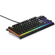 Steelseries Apex 3 Tkl Gaming Klavye - 8 Bölge Rgb Aydınlatma - IP32 Suya ve Toza Dayanıklılık - Türkçe Qwerty