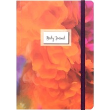 Keskin Color 14X20 Noktalı Defter Daily Journals - Turuncu