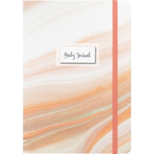 Keskin Color 14X20 Noktalı Defter Daily Journals - Kahverengi