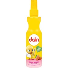 Dalin Kolay Saç Tarama Spreyi 200ML Badem Özlü (3 Lü Set)