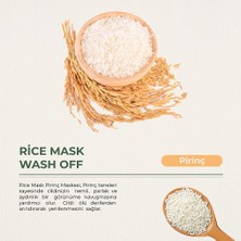 Rice Mask Wash Off Soft Scrub -  Aydınlatıcı Yüz Bakım Peeling Maske 100G