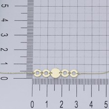İryum 14K Altın Halka Kolye  4N37019