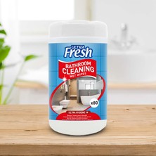 Ultra Fresh Banyo Yüzeyi Temizleme Mendili Kutulu 80 Yaprak 3 Adet