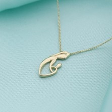 İryum 14K Altın Anne Çocuk Kolye 4N31137