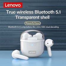 Orijinal Lenovo XT96 Bluetooth 5.1 Mikrofonlu Kulaklık Tws Kablosuz Kulaklıklar Aac Stereo Bas Kulaklıklar Gürültü Önleyici Kulaklık (Yurt Dışından)