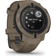 Garmin Instinct 2 Solar Tactical Coyote Tan Multisport Akıllı Saat