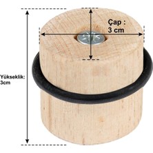 X-Perk Ahşap Kapı Stoperi Zemine Vidalı