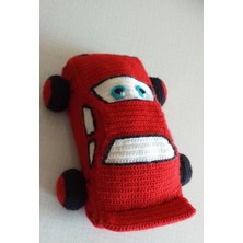 Oyuncak Park Şimşek Mcqueen Amigurumi  Oyuncak