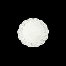 Ersin Ambalaj Dantel Kağıt Bardak Altı Çay Kahve Dolesi 9 cm 500 Lü