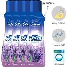 Ultra Fresh Çamaşır Yumuşatıcısı Lavanta 4 x 1000 ml