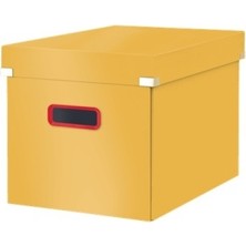 Leitz Click & Store Cosy Küp Büyük Saklama Kutusu Sarı