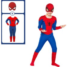 Online Çarşım Spiderman Örümcek Adam Kostümü Çocuk Spiderman Kostümü