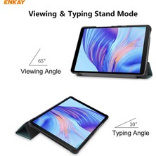 Enkay Huawei Matepad T8 / Onur Tablet Için Pu Deri Kılıf X7 (Yurt Dışından)