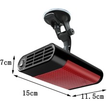 Sharplace Araba Isıtıcı Fan Defogger Bordo Hızlı Isıtma Anti-Sis Tüm Arabalar Için 12 V Siyah Kırmızı Arıtma (Yurt Dışından)