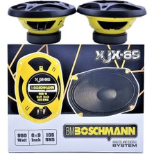 BOSCHMANN Xjx-69 Oval Midrange 950W Yeni Seri