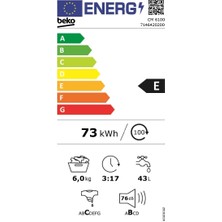 Beko cm 6100 1000 Devir Çamaşır Makinesi