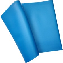 Mavi Pilates Lastiği Sert Direnç Pilates 120 Cm*15 Cm*0.55 mm