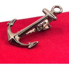Kravatkolik Çıpa Motif Bronz Renk Kravat Iğnesi KIY709