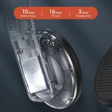 Sunsky A50 Hıfı Kablosuz Bluetooth Kulaklık Mic ile Siyah (Yurt Dışından)