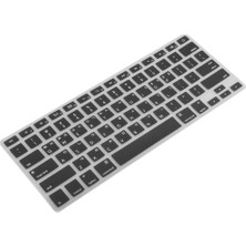 Lovıver Abd / Kore Silikon Klavye Cilt Kapağı Apple Macbook Pro 13 "15" Siyah  (Yurt Dışından)